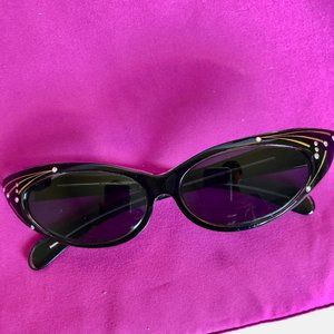 SALE! - Vintage French Cats Eye Sunglasses